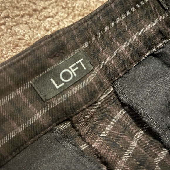LOFT High Waist Plaid Skinny Ankle Pants, size 2, NEVER WORN - Picture 8 of 8